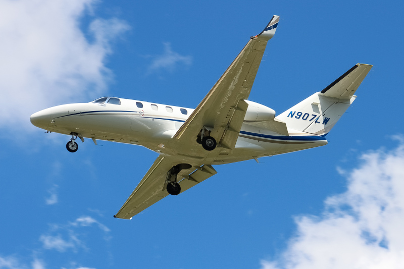 Photo of N907LW - PRIVATE  Cessna Citation 525 at LUK on AeroXplorer Aviation Database