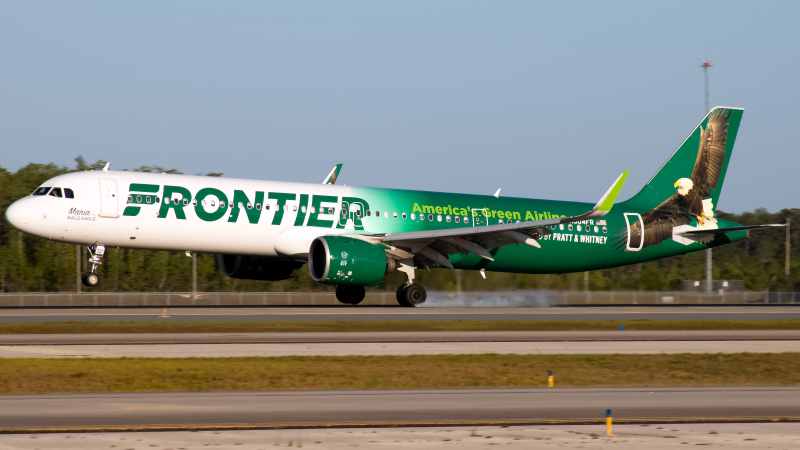 (N604FR) Frontier Airlines Airbus A321NEO by Andrew Seong | AeroXplorer ...