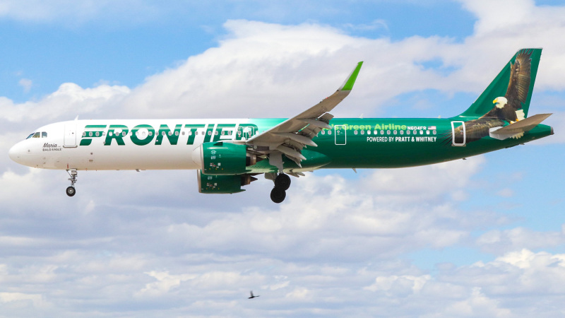 Photo of N604FR - Frontier Airlines Airbus A321NEO at LAS on AeroXplorer Aviation Database