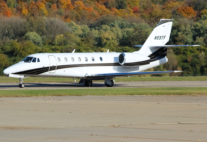 Photo of N59TF - PRIVATE  Cessna 680 Citation Sovereign  at LUK on AeroXplorer Aviation Database