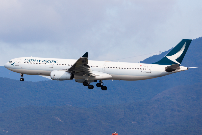 Photo of B-LAN - Cathay Pacific Airbus A330-300 at HKG on AeroXplorer Aviation Database