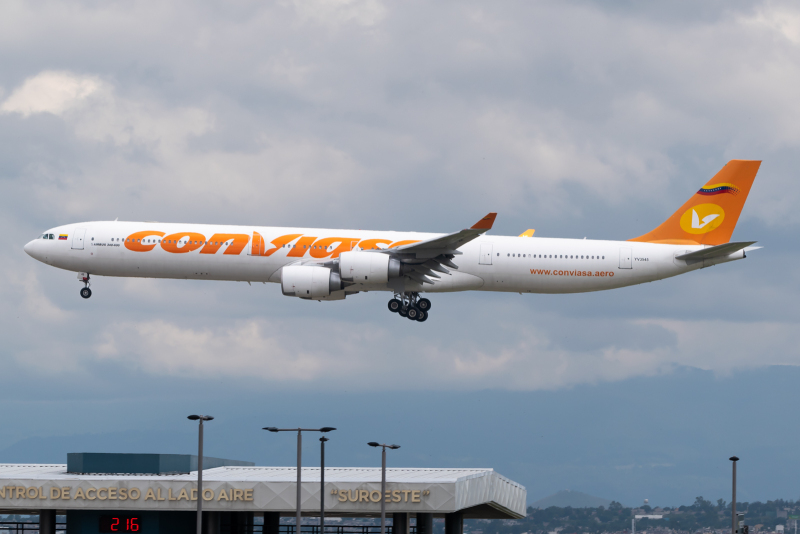 Photo of YV3545 - Conviasa Airbus A340-600 at NLU on AeroXplorer Aviation Database