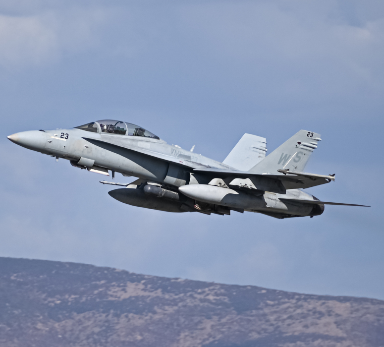 Photo of 165410 - USMC - United States Marine Corp McDonnel Douglas F/A-18 Hornet at SDM on AeroXplorer Aviation Database