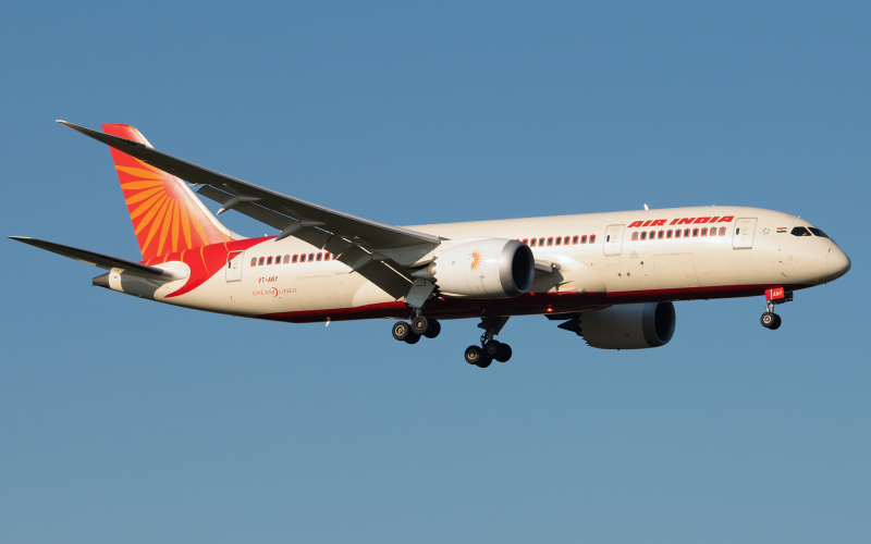 Photo of VT-ANY - Air India Boeing 787-8 at IAD on AeroXplorer Aviation Database