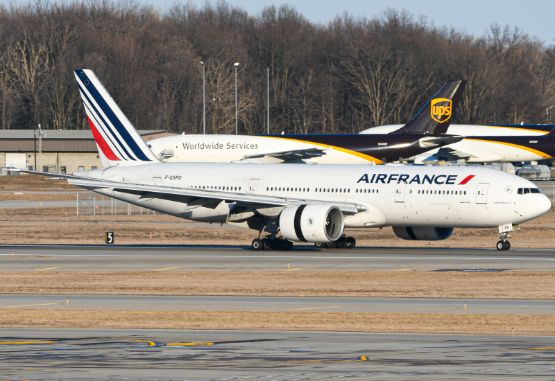 Photo of F-GSPD - Air France Boeing 777-200ER at KDTW on AeroXplorer Aviation Database