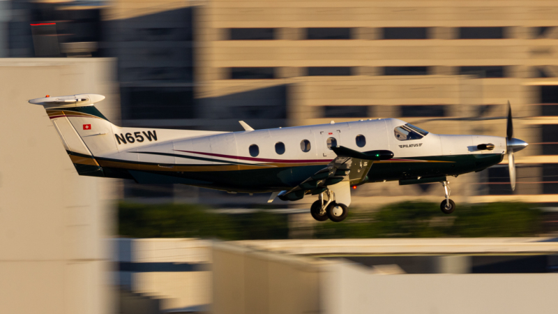Photo of N65W - PRIVATE Pilatus PC-12 at CMH on AeroXplorer Aviation Database