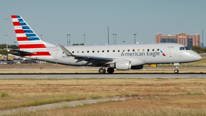 Photo of N211NN - American Eagle Embraer E175 at DFW on AeroXplorer Aviation Database