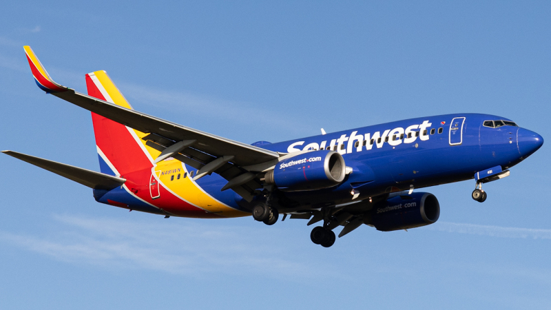 Photo of N481WN - Southwest Airlines Boeing 737-700 at TPA on AeroXplorer Aviation Database