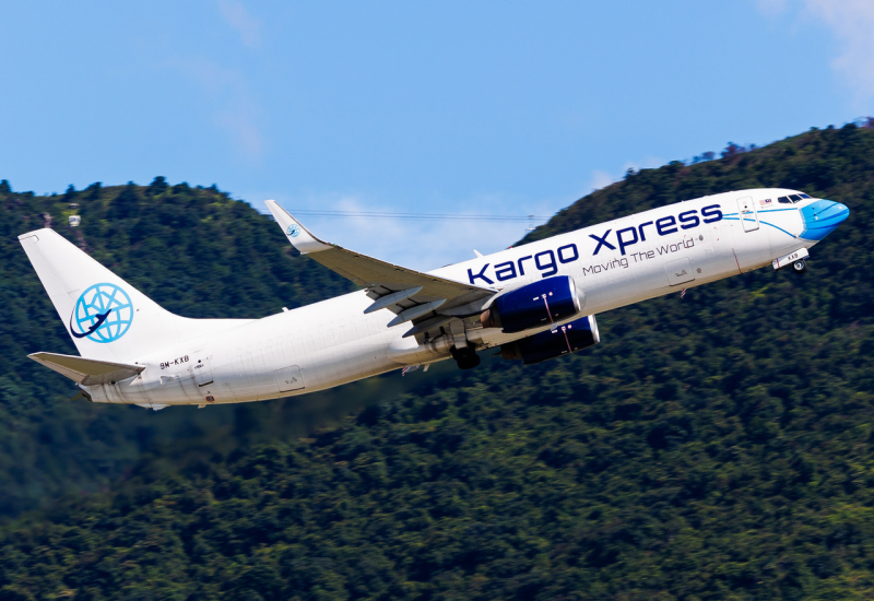Photo of 9M-KXB - Kargo Xpress Boeing 737-800 at HKG on AeroXplorer Aviation Database