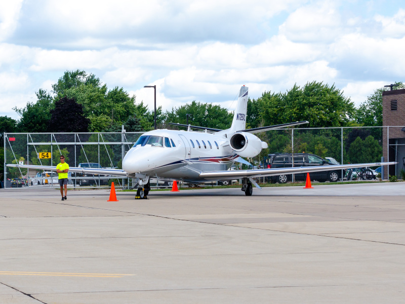 Photo of N725XL - PRIVATE Cessna 560XLS Citation Excel at OSH on AeroXplorer Aviation Database