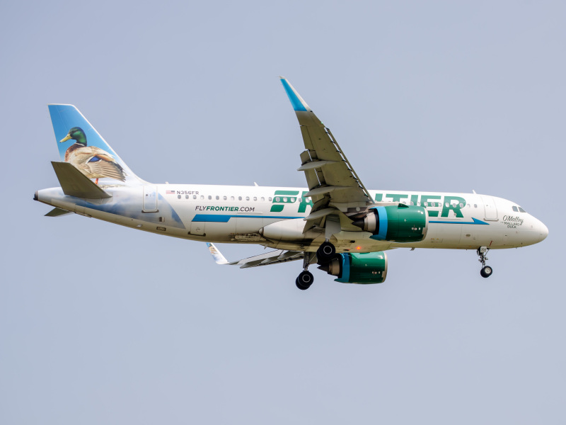 Photo of N356FR - Frontier Airlines Airbus A320NEO at PHL on AeroXplorer Aviation Database