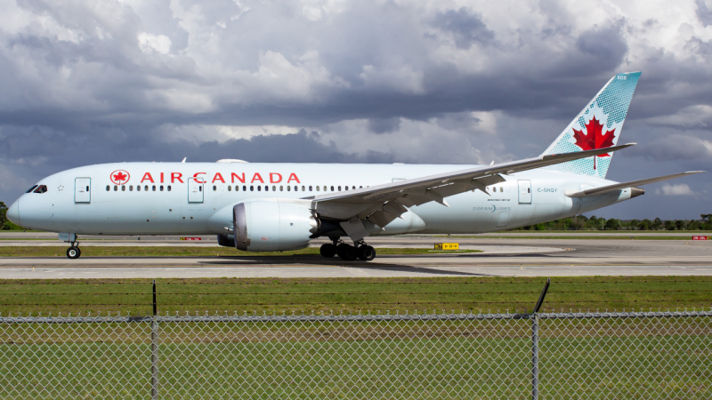Photo of C-GHQY - Air Canada Boeing 787-8 at MCO  on AeroXplorer Aviation Database