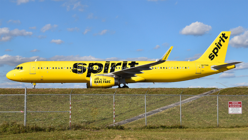 Photo of N675NK - Spirit Airlines Airbus A321-200 at MCO on AeroXplorer Aviation Database