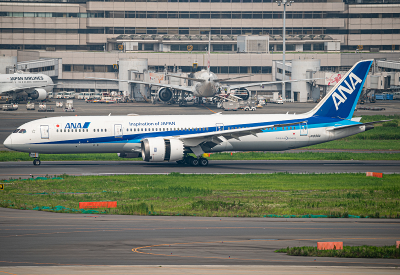 Photo of JA830A - All Nippon Airways Boeing 787-9 at HND on AeroXplorer Aviation Database