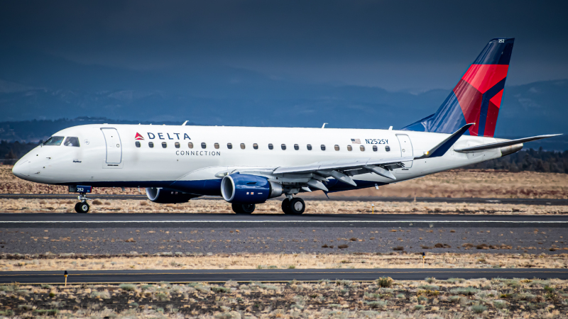 Photo of N252SY - Delta Connection Embraer E175 at RDM on AeroXplorer Aviation Database