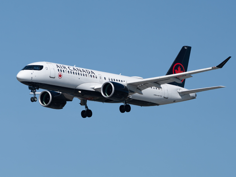 Photo of C-GTZS - Air Canada Airbus A220-300 at YVR on AeroXplorer Aviation Database