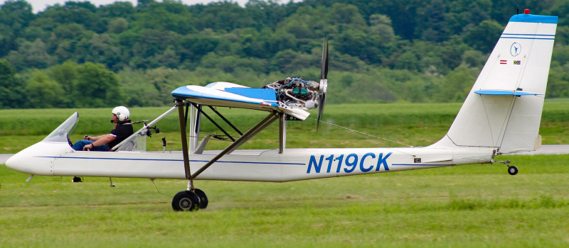 Photo of N119CK - PRIVATE Lockwood Aircam  at FDK on AeroXplorer Aviation Database
