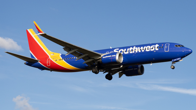 Photo of N8721J - Southwest Airlines Boeing 737 MAX 8 at TPA on AeroXplorer Aviation Database