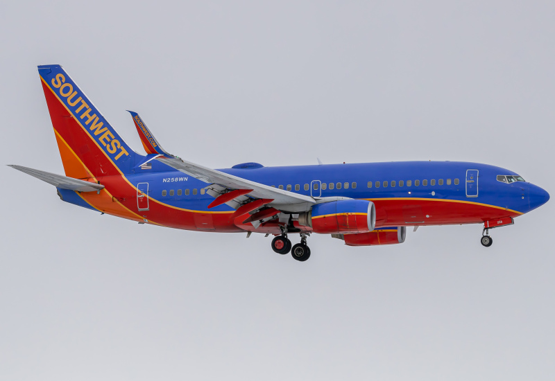 Photo of N258WN - Southwest Airlines Boeing 737-700 at BOI on AeroXplorer Aviation Database