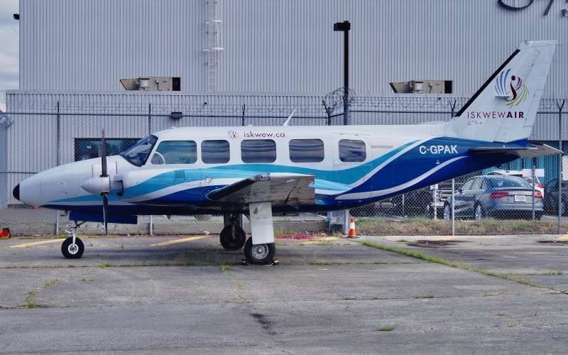 Photo of C-GPAK - Iskwew Air Piper PA-31 at YVR on AeroXplorer Aviation Database