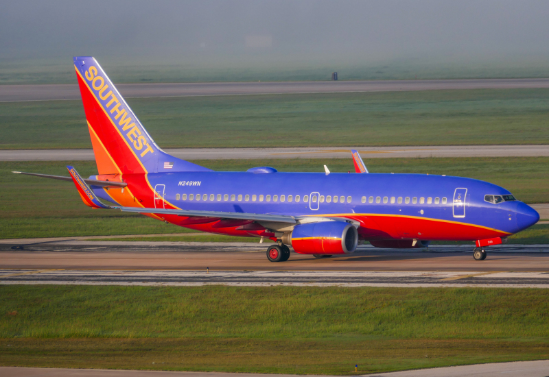 Photo of N249WN - Southwest Airlines Boeing 737-700 at AUS on AeroXplorer Aviation Database