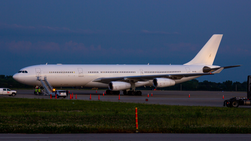 Photo of 9H-SOL - HiFly Malta Airbus A340-300 at LCK on AeroXplorer Aviation Database
