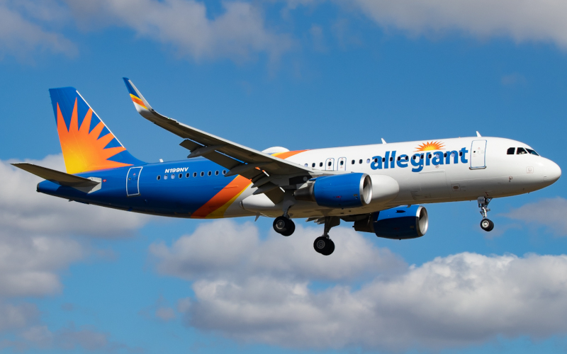 Photo of N199NV - Allegiant Air Airbus A320 at PGD on AeroXplorer Aviation Database