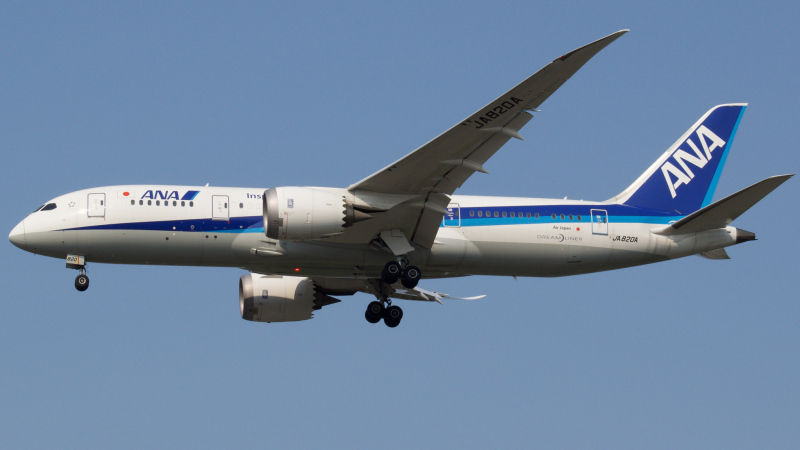 Photo of JA820A - All Nippon Airways Boeing 787-8 at IAD on AeroXplorer Aviation Database