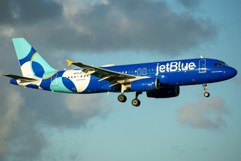 Photo of N519JB - JetBlue Airways Airbus A320 at MCO on AeroXplorer Aviation Database