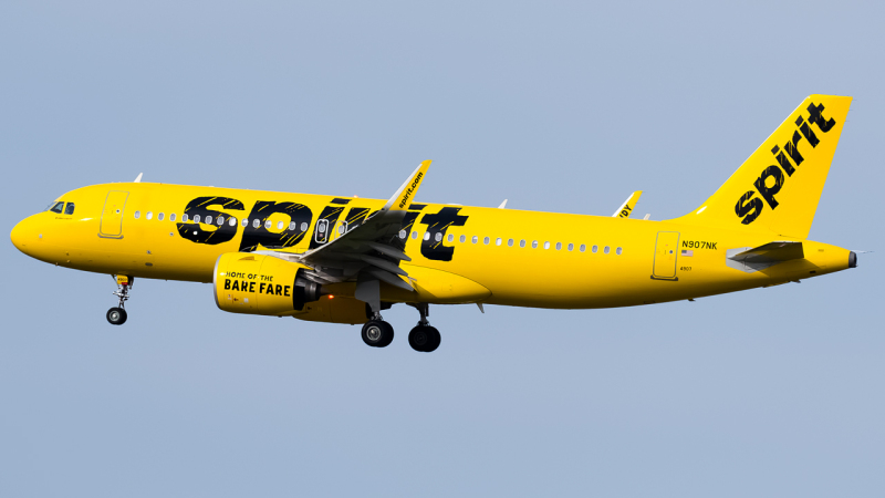 Photo of N907NK - Spirit Airlines Airbus A320NEO at ATL on AeroXplorer Aviation Database