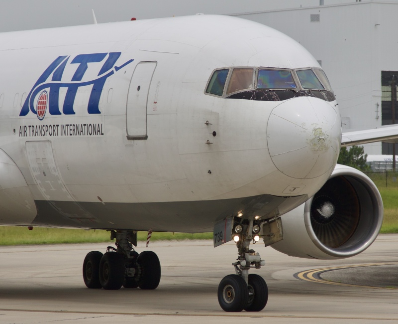 Photo of N739AX - Air Transport International  Boeing 767-200F at IAH on AeroXplorer Aviation Database