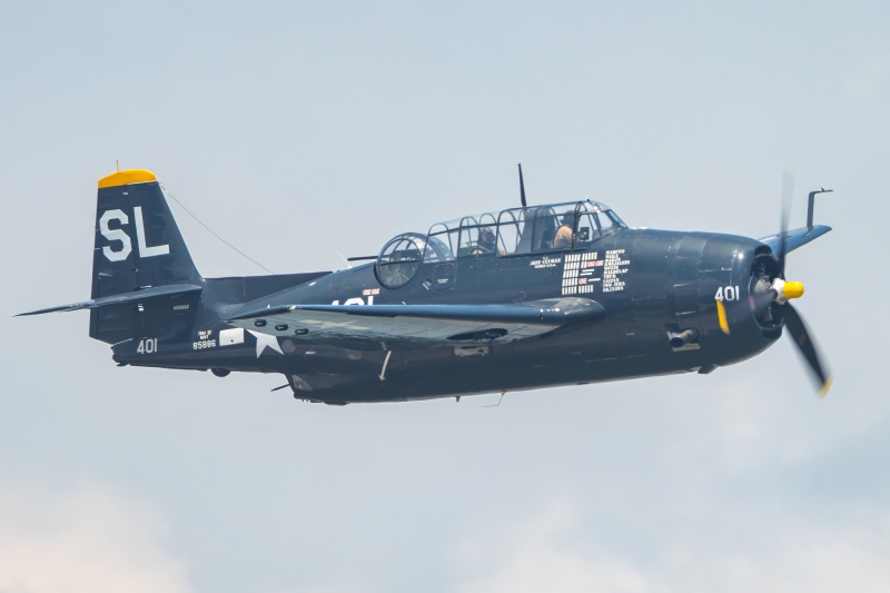 Photo of N9586Z - PRIVATE Grumman TBM-3E Avenger at DOV on AeroXplorer Aviation Database