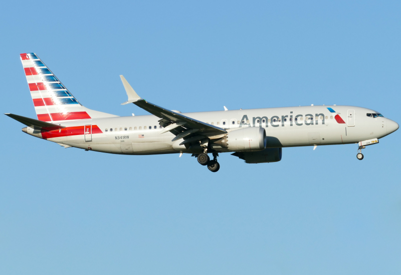 Photo of N341RW - American Airlines Boeing 737 MAX 8 at AUS on AeroXplorer Aviation Database