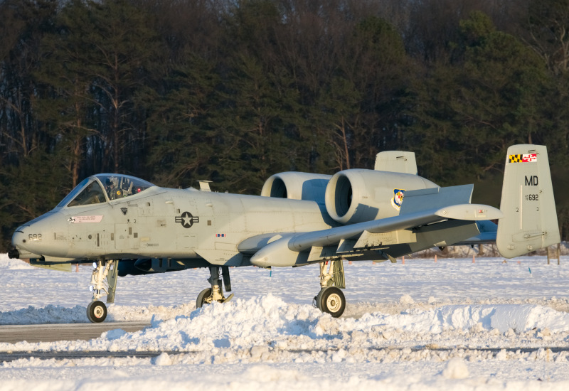 Photo of 78-0692 - USAF - United States Air Force Fairchild A-10 Thunderbolt at MTN on AeroXplorer Aviation Database
