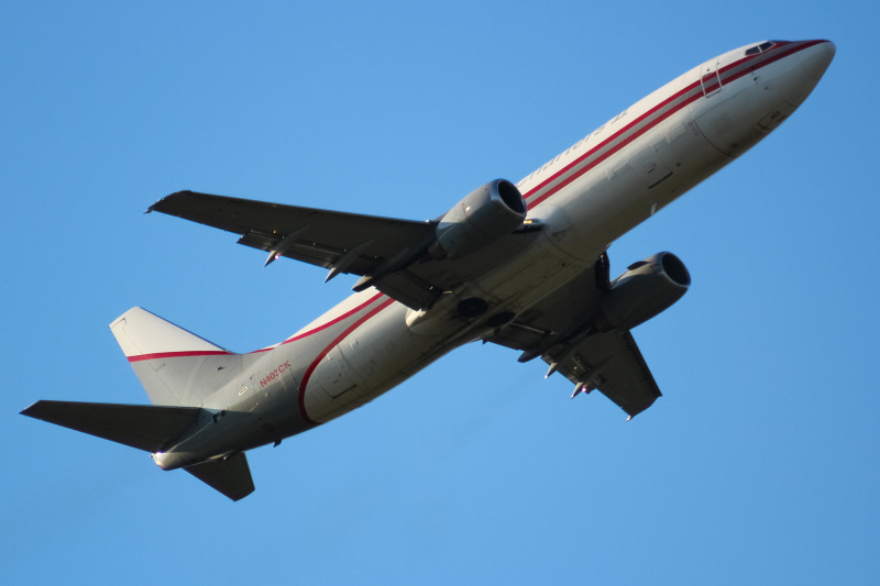 Photo of N403CK - Kalitta Charters Boeing 737-400F at CVG on AeroXplorer Aviation Database