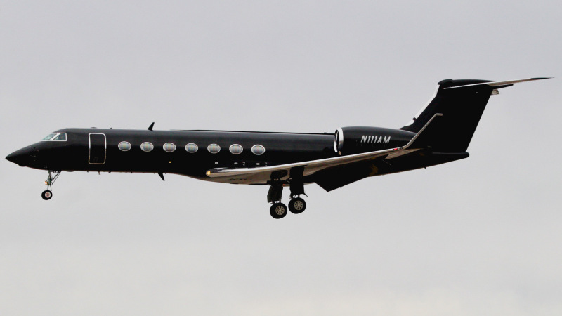 Photo of N111AM - Marnell Gaming Management Gulfstream G550 at LAS on AeroXplorer Aviation Database