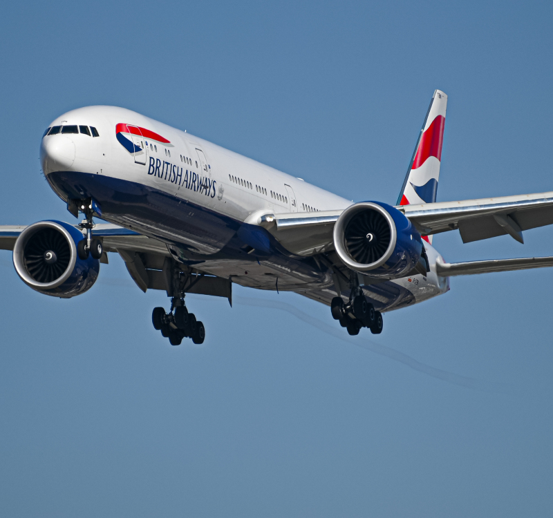 Photo of G-STBN - British Airways Boeing 777-300ER at LAX on AeroXplorer Aviation Database