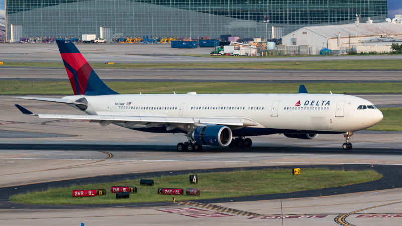 Photo of N831NW - Delta Airlines Airbus A330-300 at ATL on AeroXplorer Aviation Database