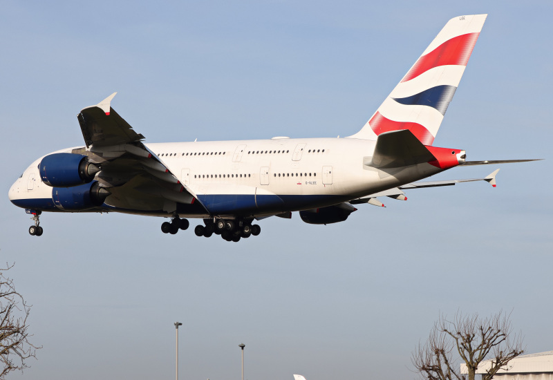 Photo of G-XLEE - British Airways Airbus A380-800 at LHR on AeroXplorer Aviation Database