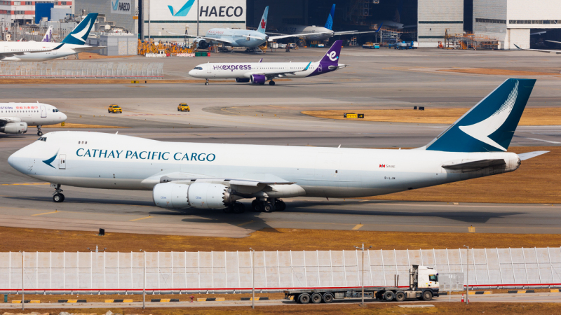 Photo of B-LJM - Cathay Pacific Cargo Boeing 747-8F at HKG on AeroXplorer Aviation Database