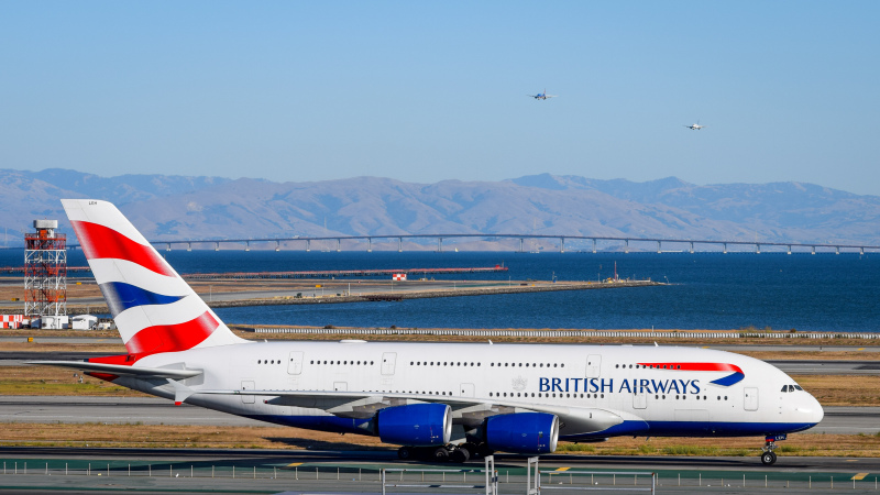 Photo of G-XLEH - British Airways Airbus A380-800 at SFO on AeroXplorer Aviation Database