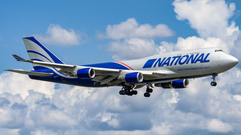 Photo of N952CA - National Airlines Boeing 747-400BCF at MCO on AeroXplorer Aviation Database