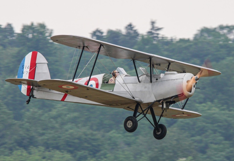 Photo of N711SV - PRIVATE Stampe SV-2CP at RDG on AeroXplorer Aviation Database