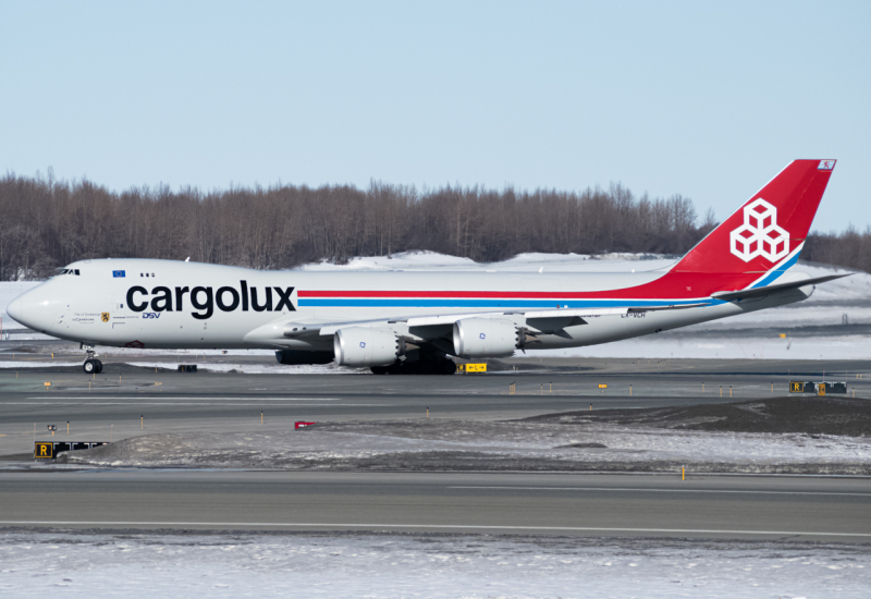 Photo of LX-VCH - CargoLux Boeing 747-8F at ANC on AeroXplorer Aviation Database