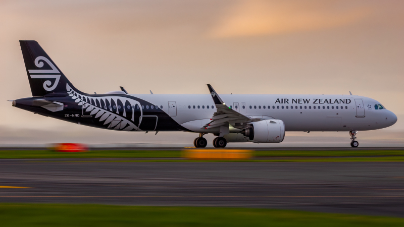 Photo of ZK-NND - Air New Zealand Airbus A321NEO at AKL on AeroXplorer Aviation Database