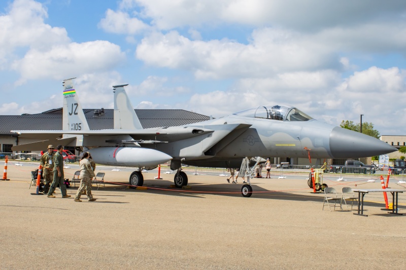 Photo of 85-0105 - USAF - United States Air Force McDonnell Douglas F-15 Eagle at DOV on AeroXplorer Aviation Database