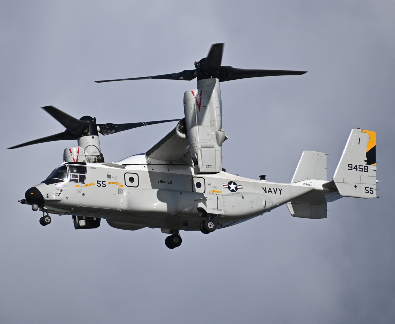 Photo of 169458 - USN - United States Navy Bell Boeing CMV-22 Osprey at NZY on AeroXplorer Aviation Database