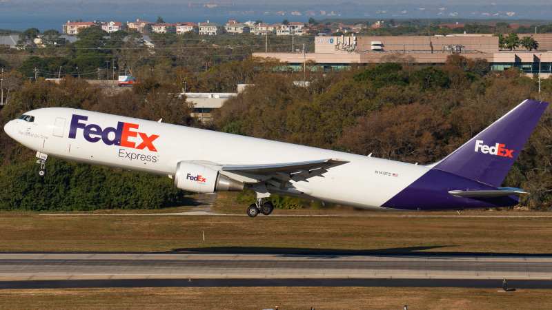 Photo of N149FE - FedEx Boeing 767-300F at TPA on AeroXplorer Aviation Database