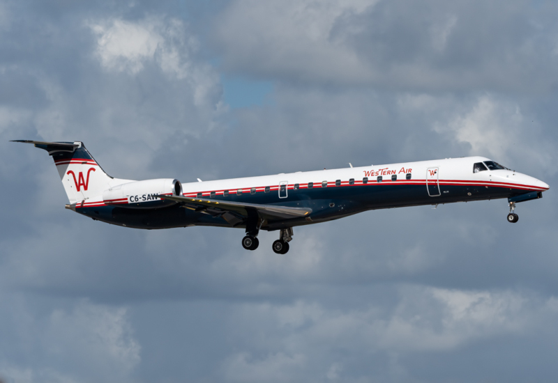 Photo of C6-SAW - Western Air Embraer ERJ145 at FLL on AeroXplorer Aviation Database