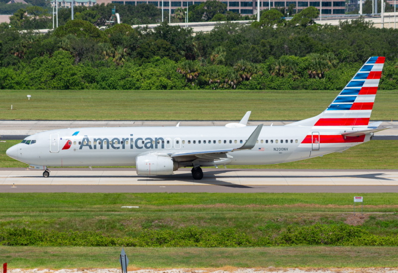Photo of N200NV - American Airlines Boeing 737-800 at TPA on AeroXplorer Aviation Database